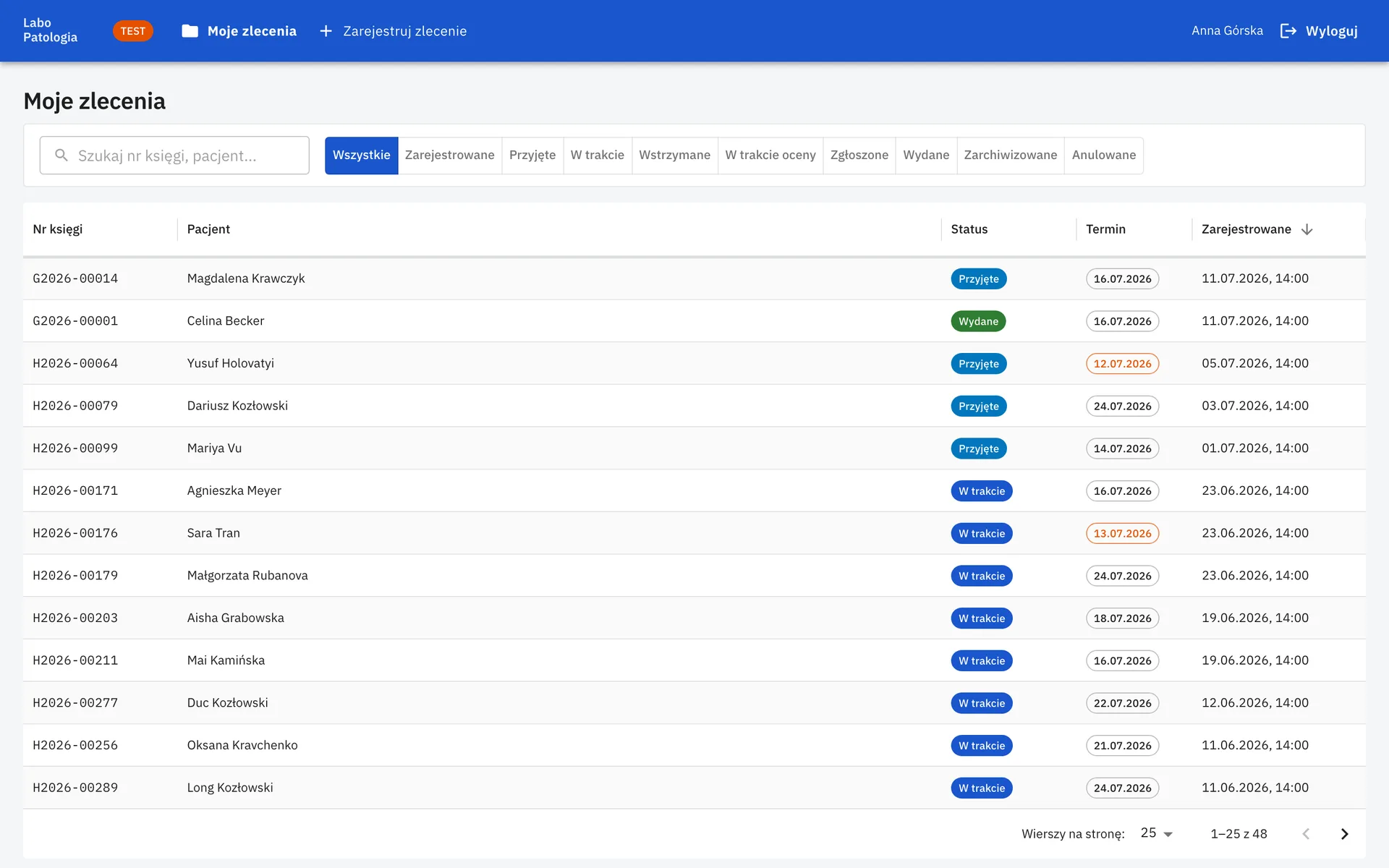 LIS NG — Contractor portal